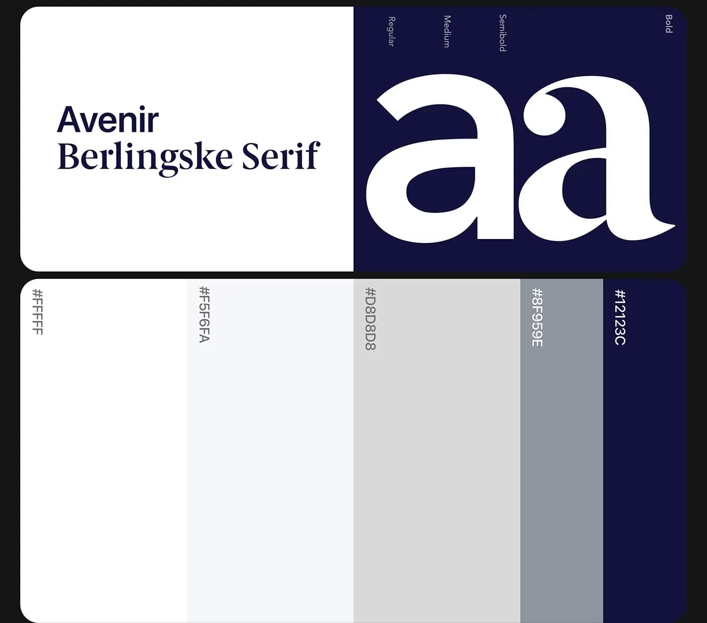 Begres catalog screens